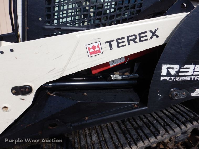 image for item KR9340 2016 Terex R350T Forestry  tracked skid steer loader