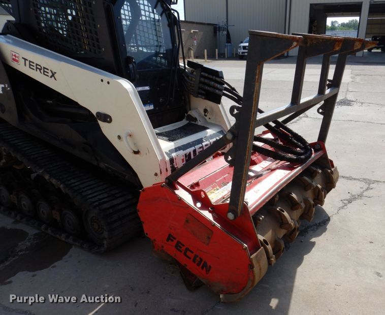 image for item KR9340 2016 Terex R350T Forestry  tracked skid steer loader