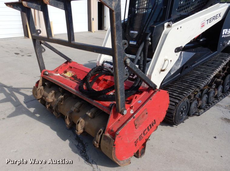 image for item KR9340 2016 Terex R350T Forestry  tracked skid steer loader