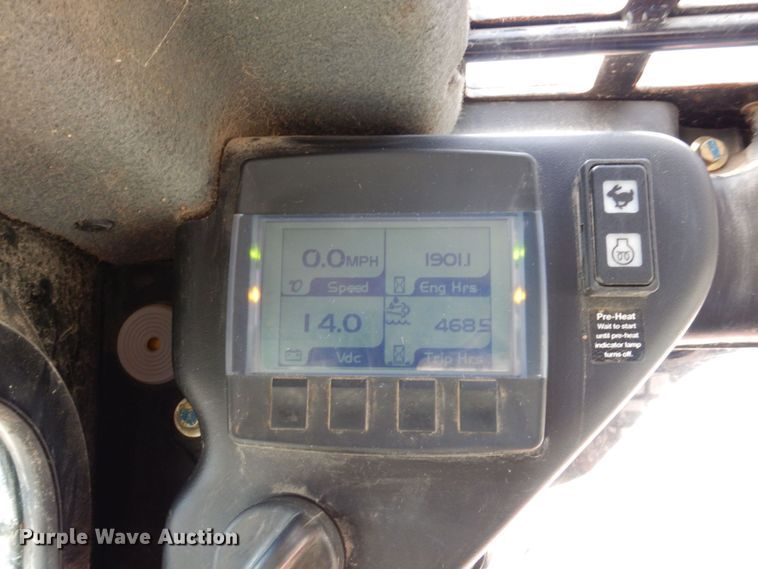 image for item KR9340 2016 Terex R350T Forestry  tracked skid steer loader