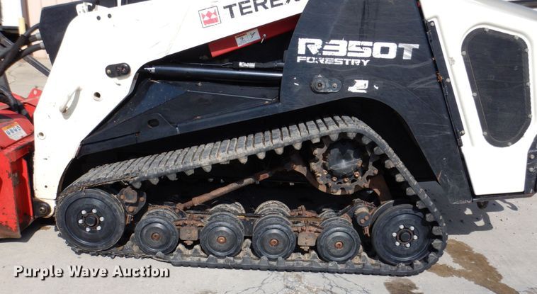 image for item KR9340 2016 Terex R350T Forestry  tracked skid steer loader
