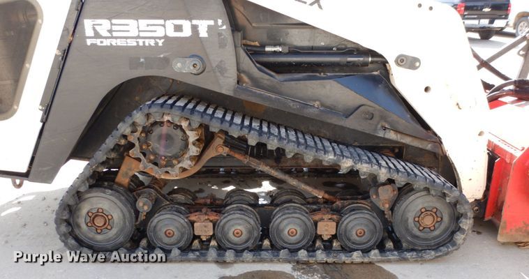 image for item KR9340 2016 Terex R350T Forestry  tracked skid steer loader