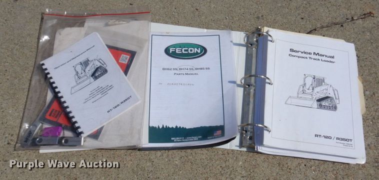 image for item KR9340 2016 Terex R350T Forestry  tracked skid steer loader