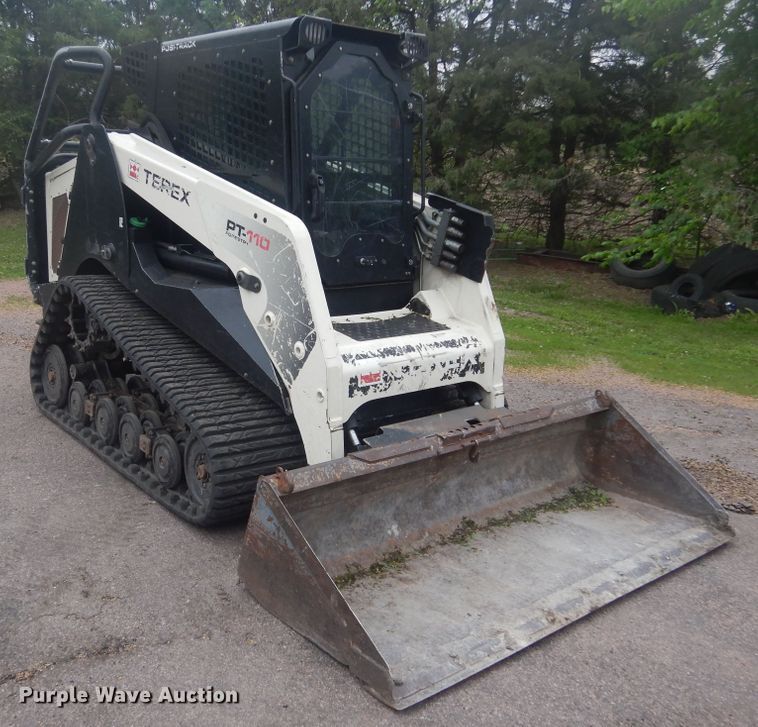 image for item KS9916 Terex PT110F  tracked skid steer loader