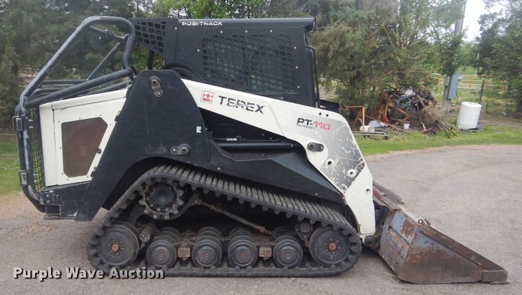 image for item KS9916 Terex PT110F  tracked skid steer loader