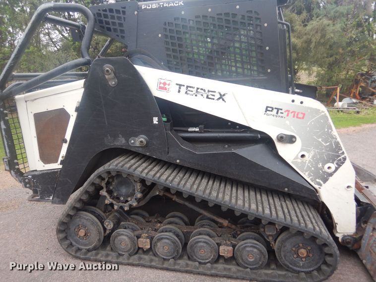 image for item KS9916 Terex PT110F  tracked skid steer loader