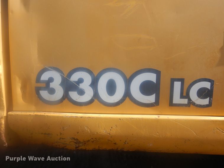 image for item KS9929 2005 John Deere 330C LC  excavator