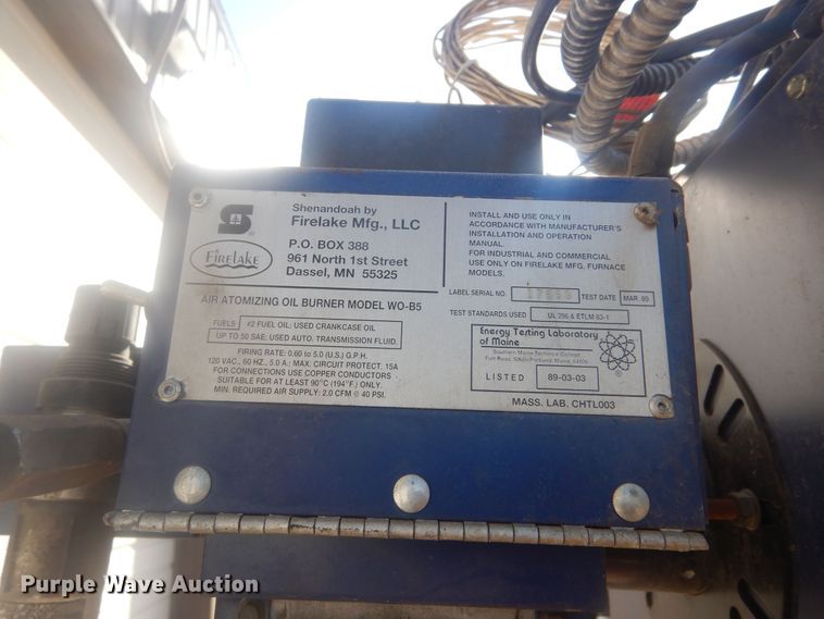 image for item KS9931 Horizon  waste oil heater