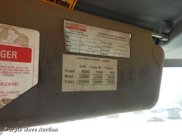 image for item KS9948 2006 International 4200  utility / service truck