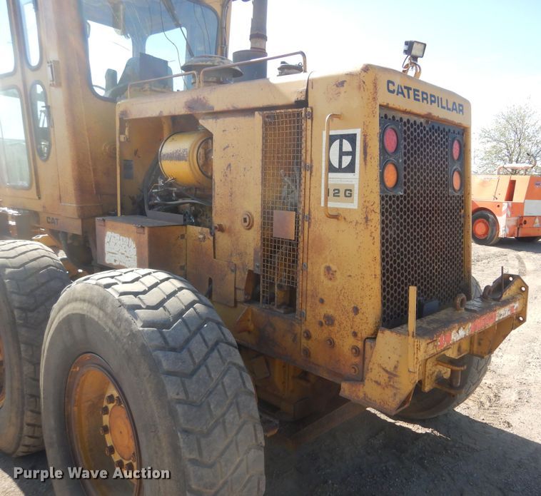 image for item KS9950 1975 Caterpillar 12G  motor grader