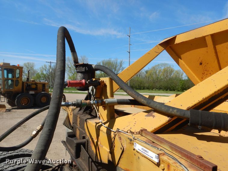 image for item KS9951 1986 Trail King OLB-339  live bottom trailer