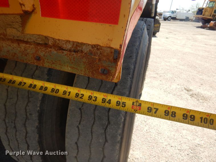 image for item KS9951 1986 Trail King OLB-339  live bottom trailer