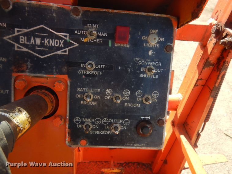 image for item KS9954 Blaw-Knox RW 195 C  road widener