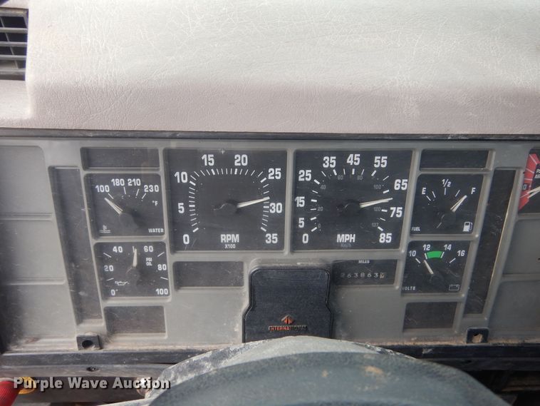 image for item KT9008 1996 International 4700  bucket truck