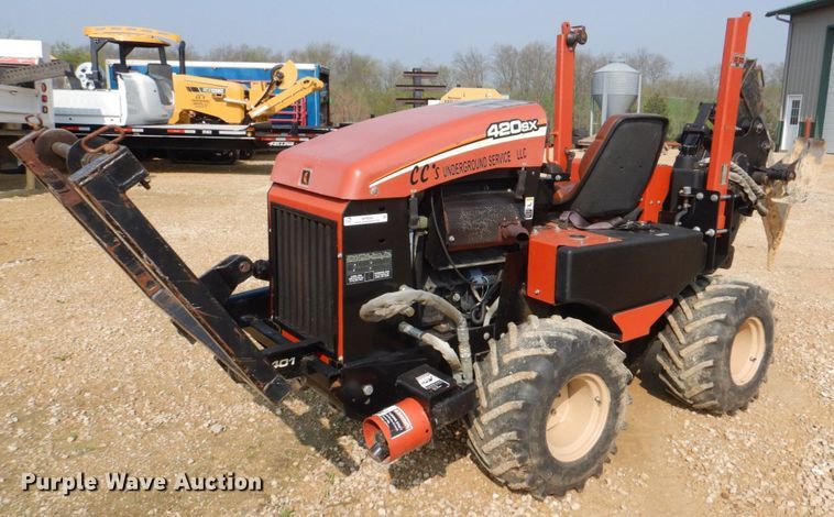 image for item MF9066 2007 Ditch Witch 420SX  cable plow