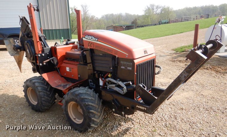 image for item MF9066 2007 Ditch Witch 420SX  cable plow