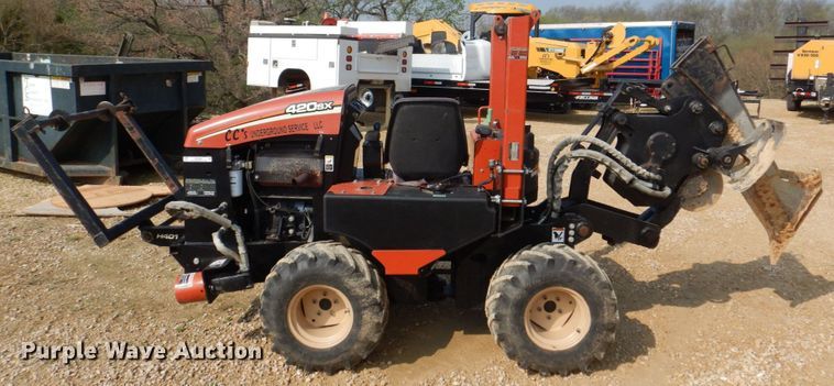 image for item MF9066 2007 Ditch Witch 420SX  cable plow