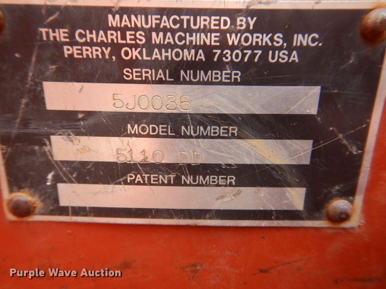 image for item MF9068 Ditch Witch 5110  vibratory cable plow