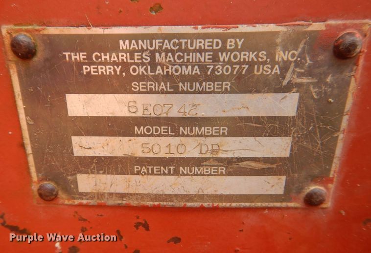 image for item MF9069 Ditch Witch 5010  trencher