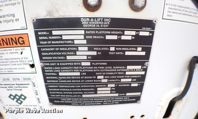 image for item MF9345 2008 Chevrolet C4500  bucket truck