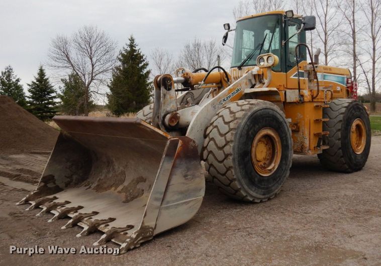 image for item MF9603 2000 Kawasaki 85Z IV  wheel loader