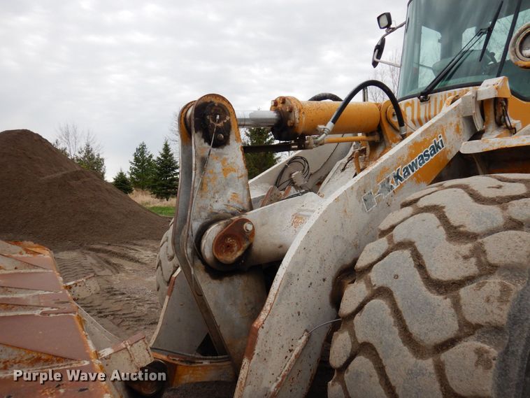 image for item MF9603 2000 Kawasaki 85Z IV  wheel loader