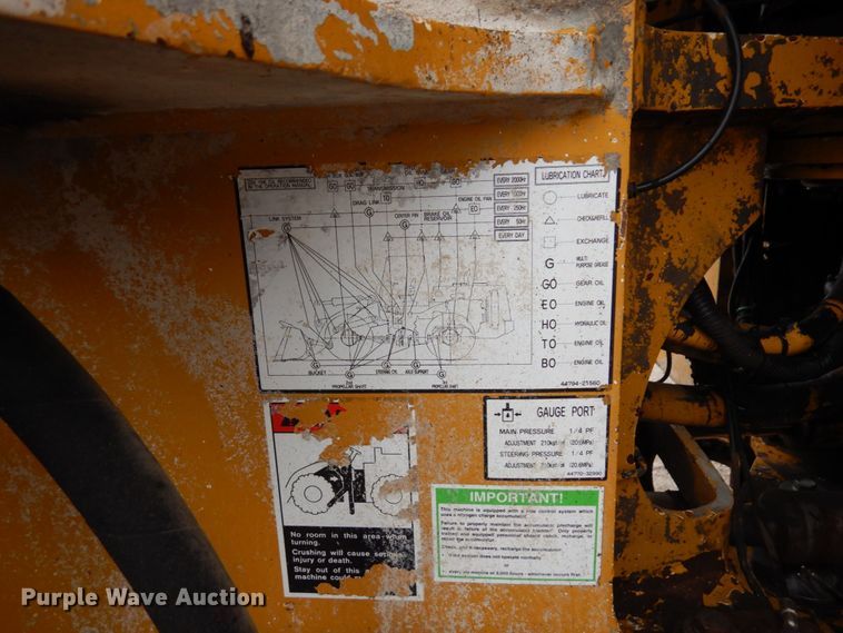image for item MF9603 2000 Kawasaki 85Z IV  wheel loader