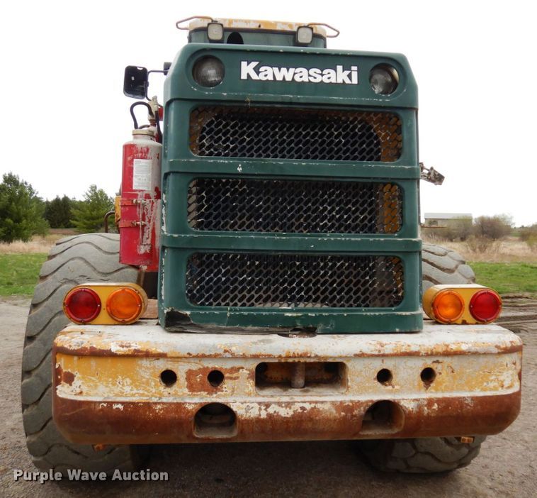 image for item MF9603 2000 Kawasaki 85Z IV  wheel loader