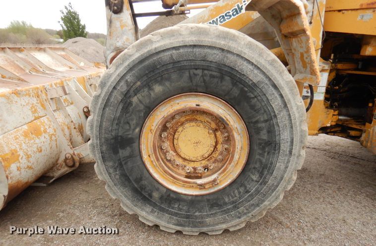 image for item MF9603 2000 Kawasaki 85Z IV  wheel loader