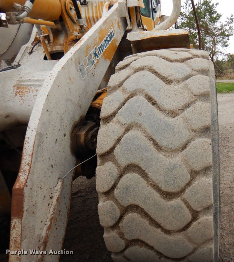 image for item MF9603 2000 Kawasaki 85Z IV  wheel loader