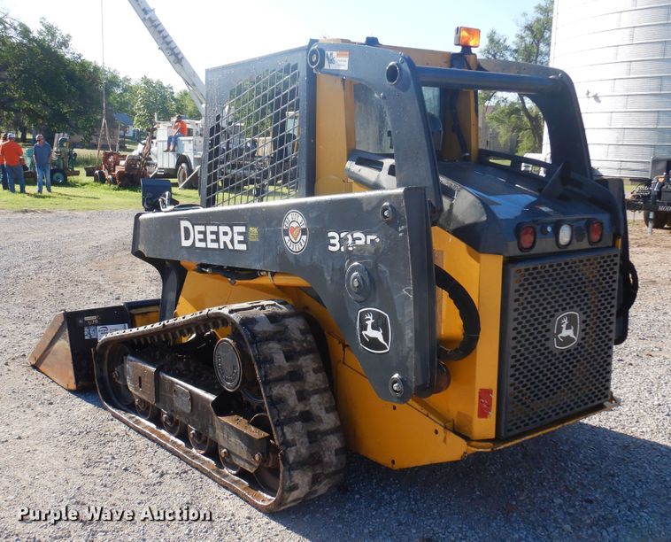 image for item DK0944 2010 John Deere 323D  tracked skid steer loader