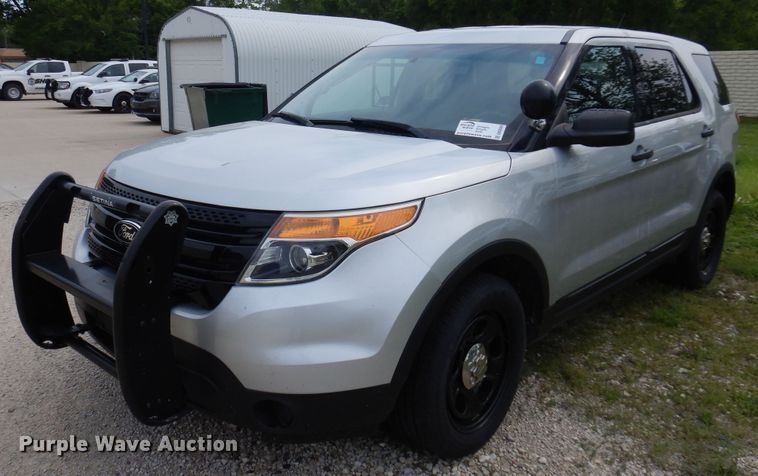 image for item DK0949 2015 Ford Explorer Police Interceptor  SUV