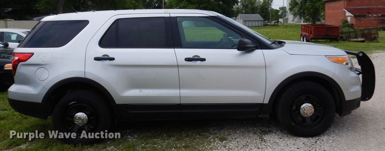 image for item DK0949 2015 Ford Explorer Police Interceptor  SUV
