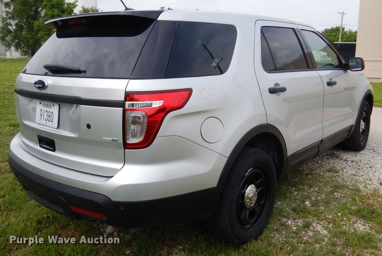 image for item DK0949 2015 Ford Explorer Police Interceptor  SUV