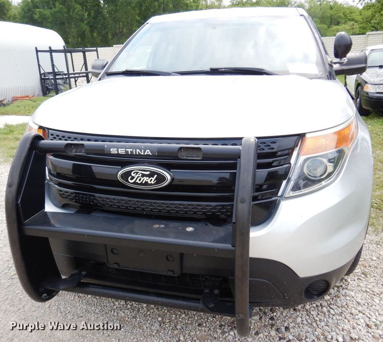 image for item DK0949 2015 Ford Explorer Police Interceptor  SUV