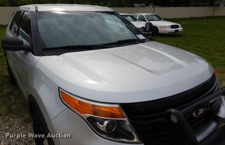 image for item DK0949 2015 Ford Explorer Police Interceptor  SUV