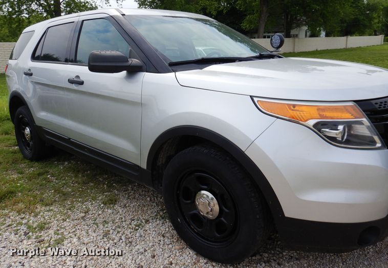 image for item DK0949 2015 Ford Explorer Police Interceptor  SUV