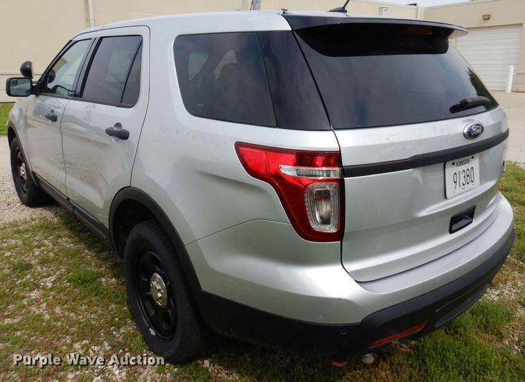 image for item DK0949 2015 Ford Explorer Police Interceptor  SUV