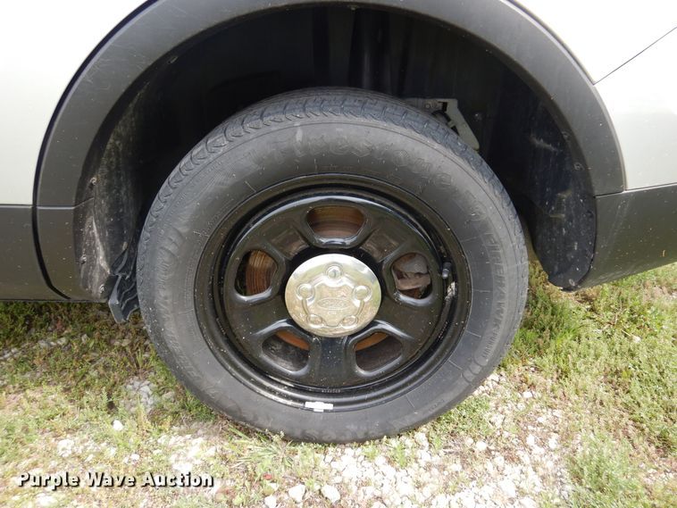 image for item DK0949 2015 Ford Explorer Police Interceptor  SUV