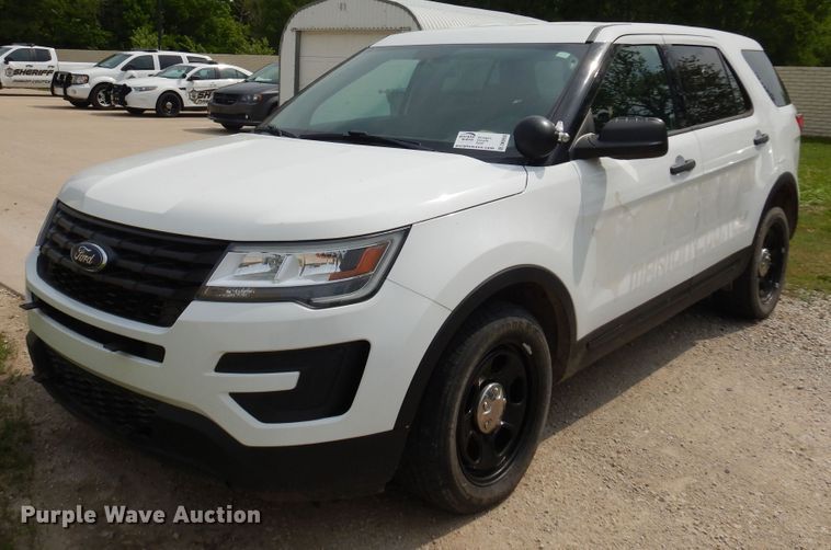 image for item DK0950 2017 Ford Explorer Police Interceptor  SUV