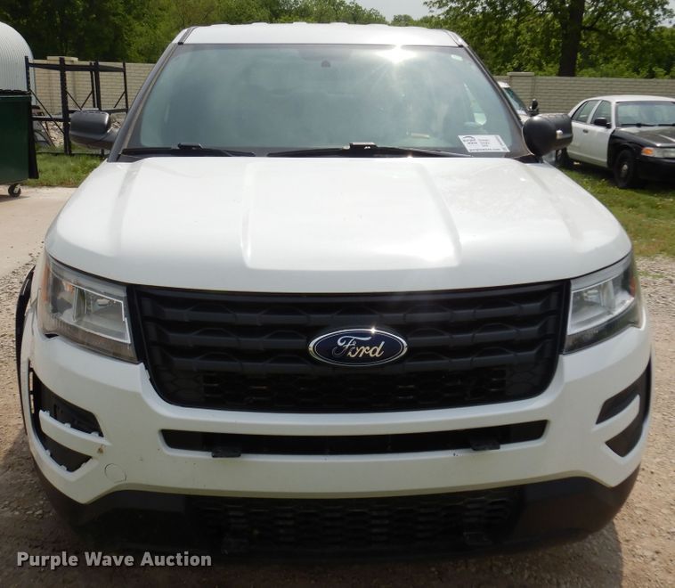 image for item DK0950 2017 Ford Explorer Police Interceptor  SUV