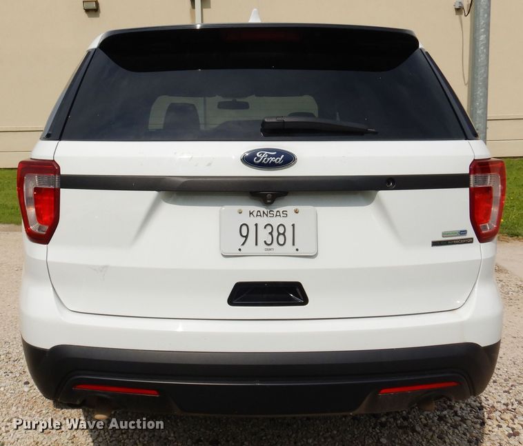 image for item DK0950 2017 Ford Explorer Police Interceptor  SUV