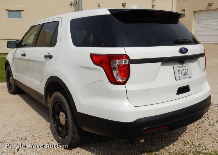 image for item DK0950 2017 Ford Explorer Police Interceptor  SUV