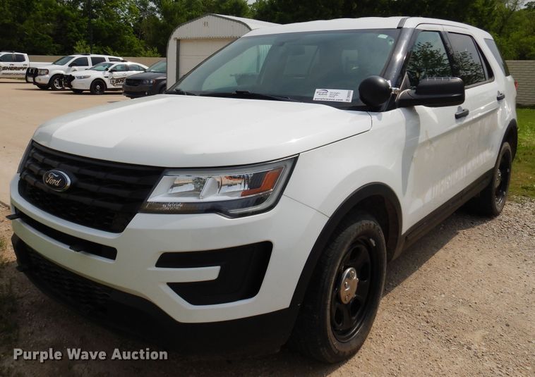 image for item DK0950 2017 Ford Explorer Police Interceptor  SUV