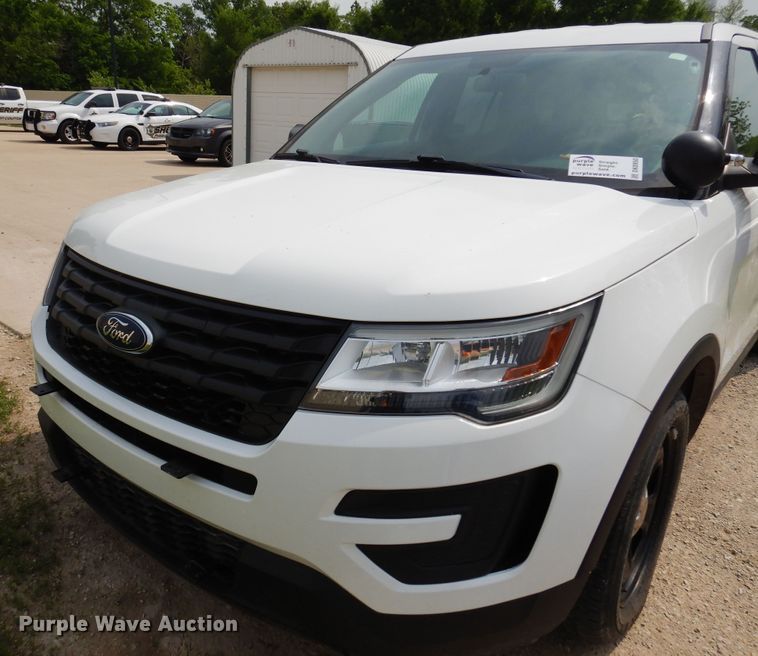image for item DK0950 2017 Ford Explorer Police Interceptor  SUV