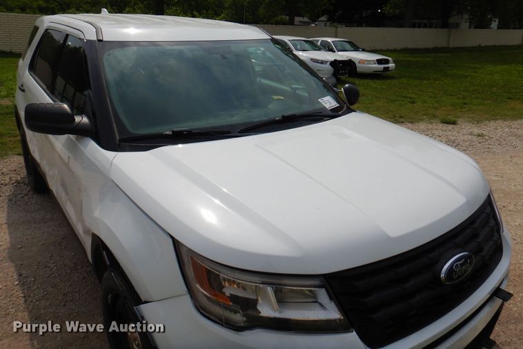 image for item DK0950 2017 Ford Explorer Police Interceptor  SUV