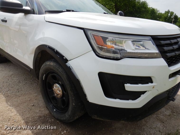 image for item DK0950 2017 Ford Explorer Police Interceptor  SUV