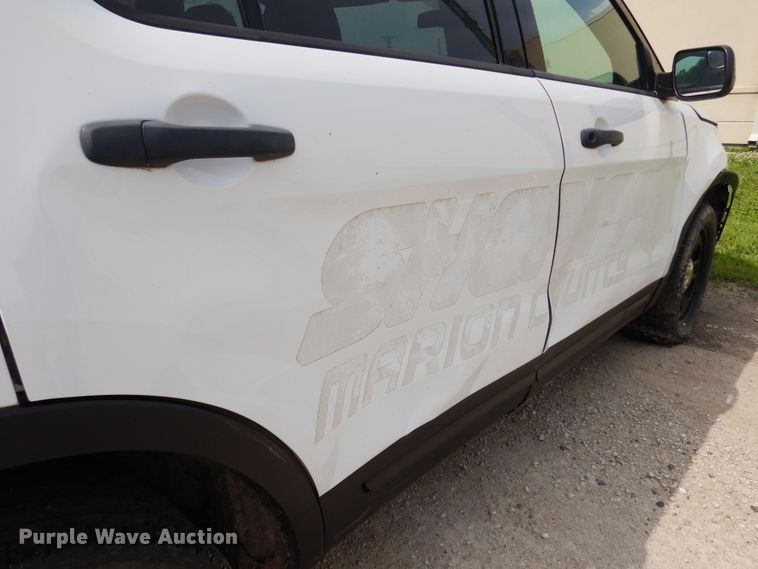 image for item DK0950 2017 Ford Explorer Police Interceptor  SUV