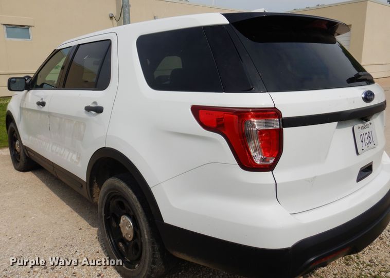 image for item DK0950 2017 Ford Explorer Police Interceptor  SUV