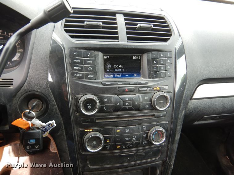 image for item DK0950 2017 Ford Explorer Police Interceptor  SUV